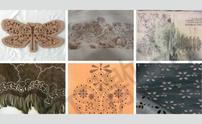 中欧体育激光打标机在皮革冲孔雕花上的应用原理及优势介绍