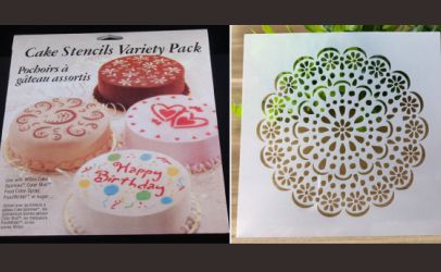 武汉中欧体育激光打标机在蛋糕等食品喷花模镂空上的应用